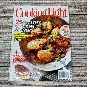 Cooking Light Magazine‎ [January/February 2012] Chicken Recipes Soups